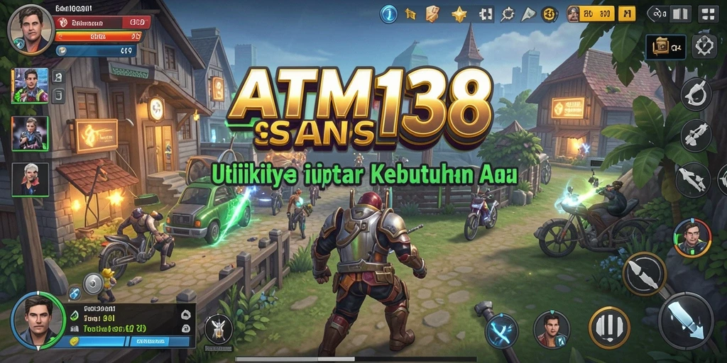 Tampilan aplikasi ATM138 yang menarik dan fungsional.