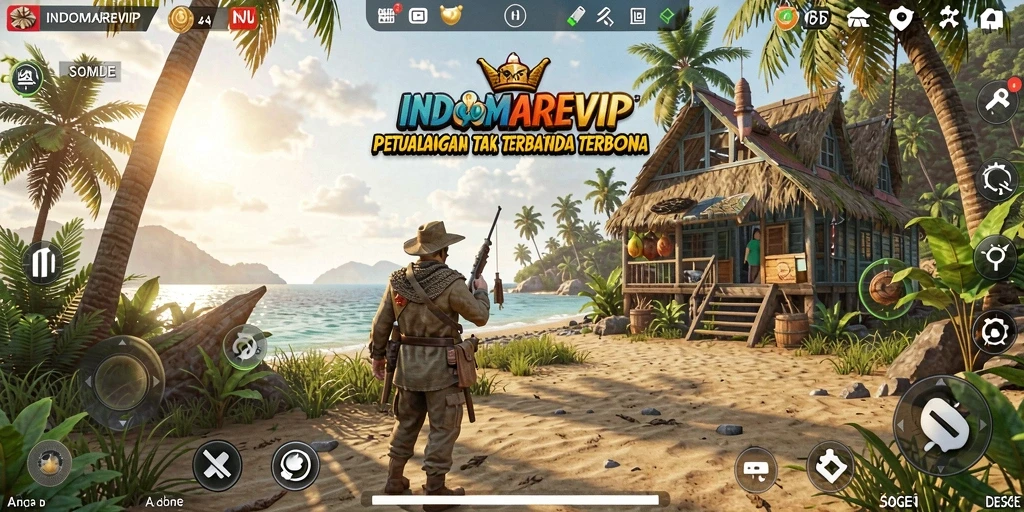 Tampilan gameplay seru di dunia Open World INDOMAREVIP.