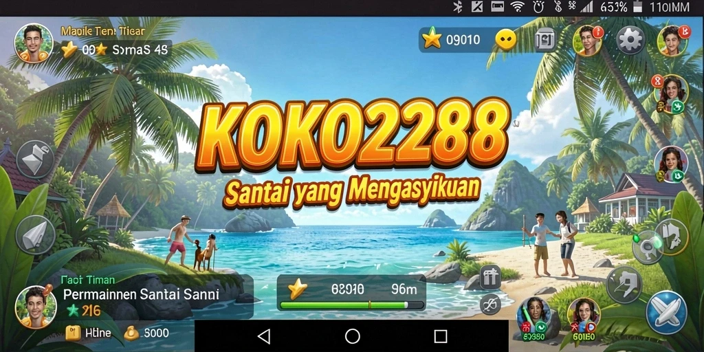 Screenshot permainan KOKO288 menampilkan momen seru dalam gameplay Casual.