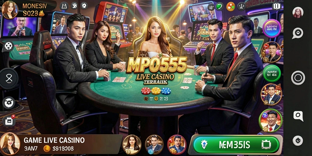 Gameplay seru di MPO555 Live Casino dengan dealer profesional.