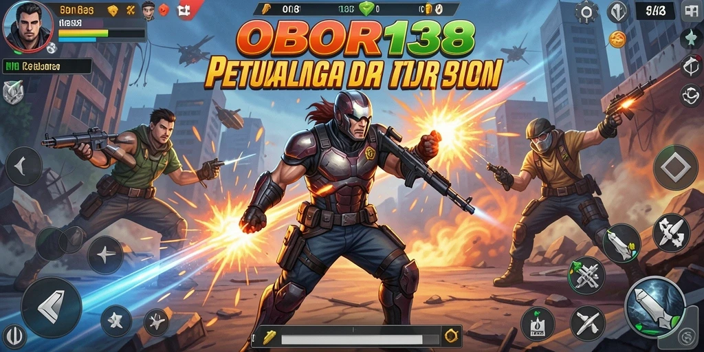 Screenshot gameplay <strong>OBOR138</strong> menampilkan aksi seru dan intens.